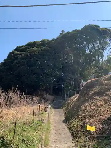 山神社の鳥居