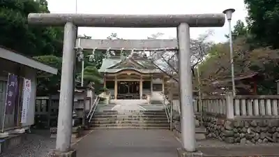 新町御嶽神社の鳥居