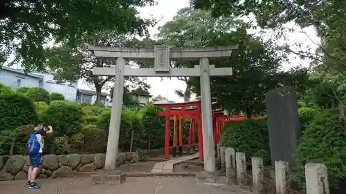 根津神社の鳥居