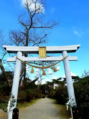 矢奈比賣神社（見付天神）の鳥居