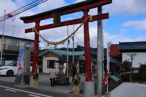 大鏑神社の鳥居