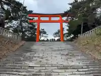函館護國神社の鳥居