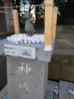 鶴嶺八幡宮の像