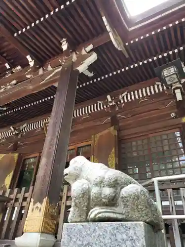 荻窪八幡神社の狛犬