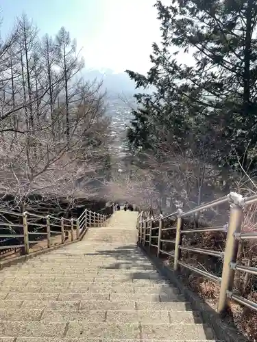 新倉富士浅間神社の景色