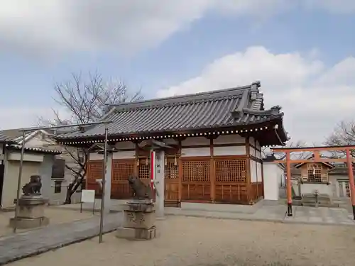 志貴縣主神社の本殿