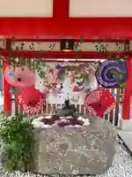 別小江神社の手水舎