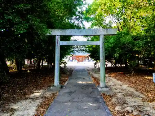 八龍社の鳥居