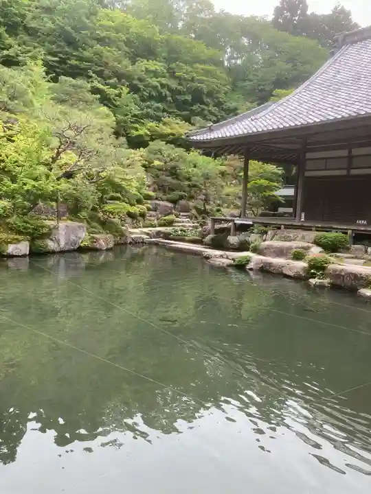 百済寺の庭園