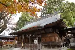 蠶養國神社の本殿