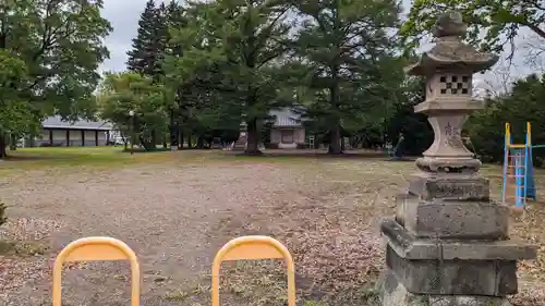 端野神社の庭園