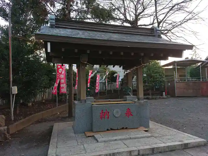 熊野神社の手水舎