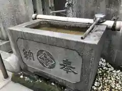 目黒春日神社の手水