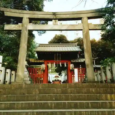 金王八幡宮の鳥居
