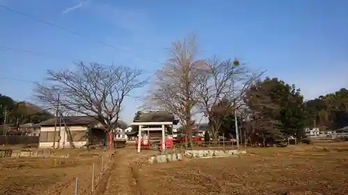 小山田神社の景色