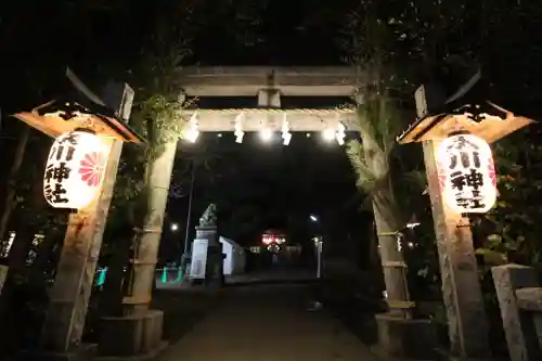 石神井氷川神社の鳥居