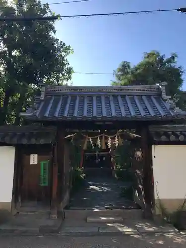 漢國神社の山門・神門