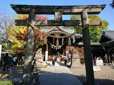 行田八幡神社の鳥居