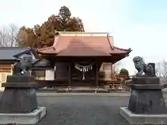 高木岡神社の狛犬