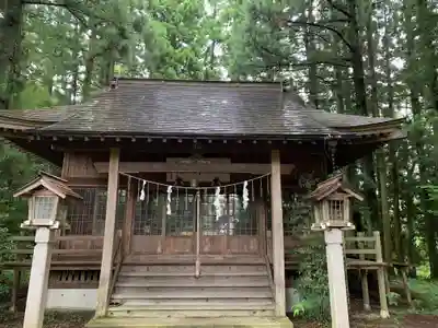 那須愛宕山鎮座　高久神社の本殿・本堂