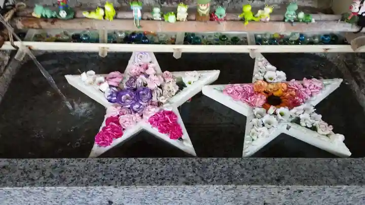 星置神社の手水舎