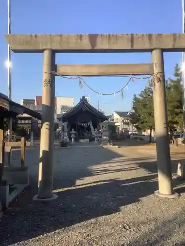 稲荷神社の鳥居