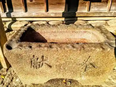 秋葉社（辻の秋葉社）の手水舎