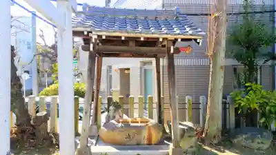 水天宮社の手水舎