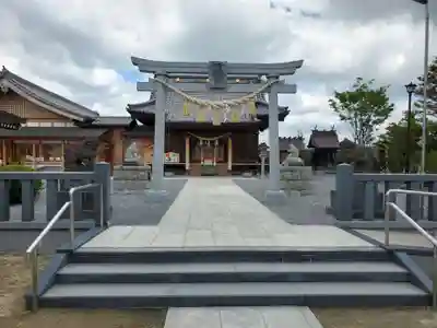 栗橋八坂神社の鳥居