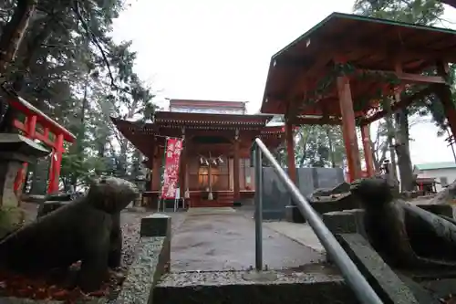 阿久津「田村神社」（郡山市阿久津町）旧社名：伊豆箱根三嶋三社の本殿・本堂