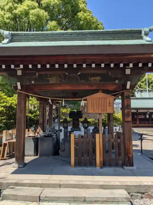 真清田神社の手水舎