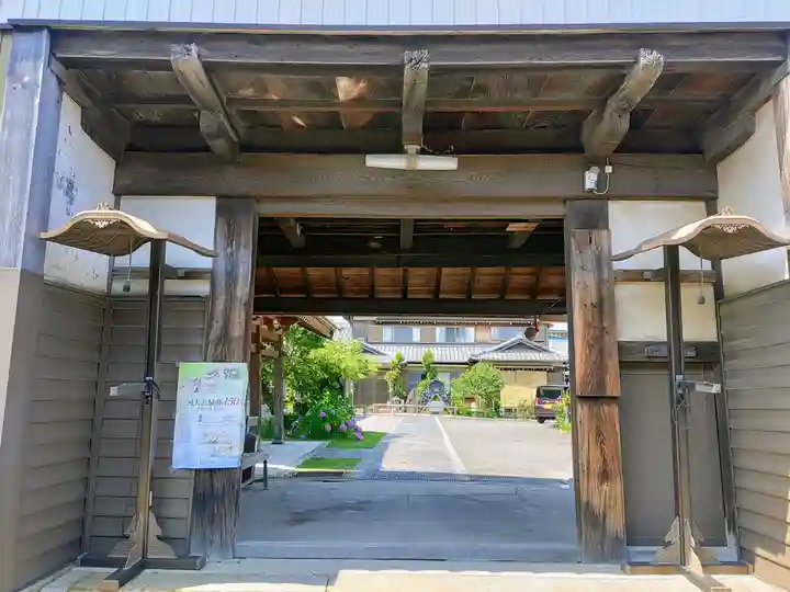 蓮成寺(池端蓮成寺)の山門・神門
