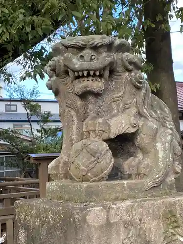 阿邪訶根神社の狛犬