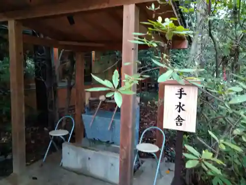 冠稲荷神社の手水舎