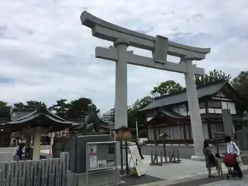 廣島護國神社の鳥居