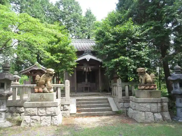 陶器神社の本殿・本堂