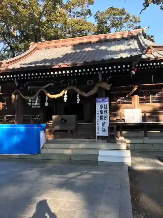 焼津神社の本殿・本堂