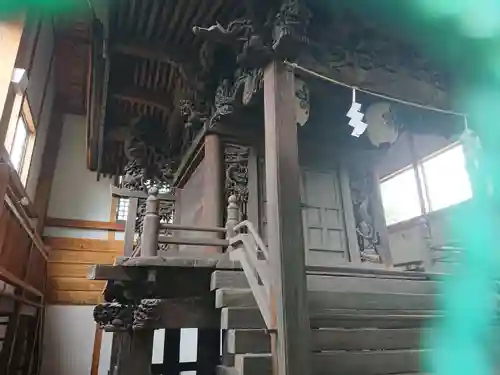 水上布奈山神社の本殿