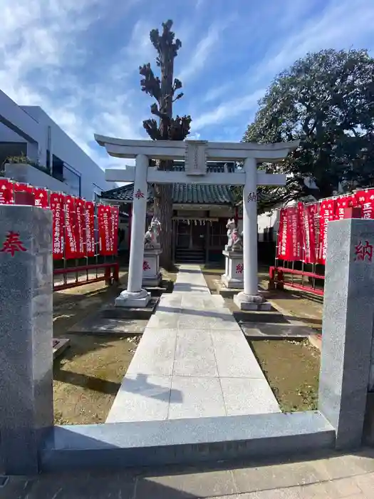 正一位一色稲荷神社(幸手城跡) の建物その他