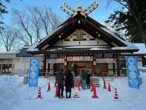 新琴似神社の本殿