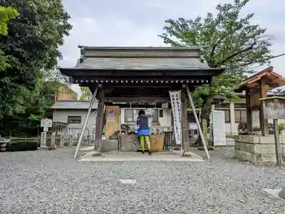 白山神社(二子町)の手水舎