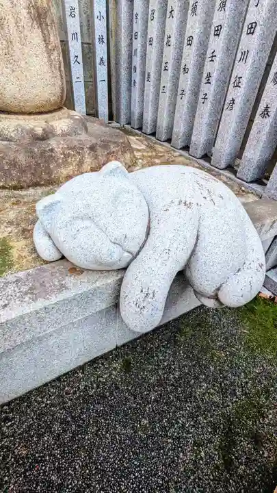 荻窪白山神社の像