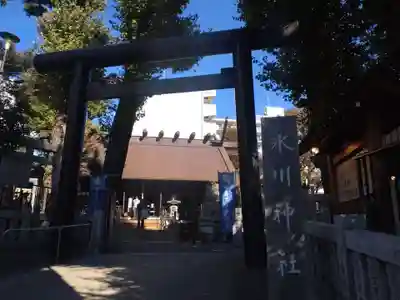 高円寺氷川神社の鳥居