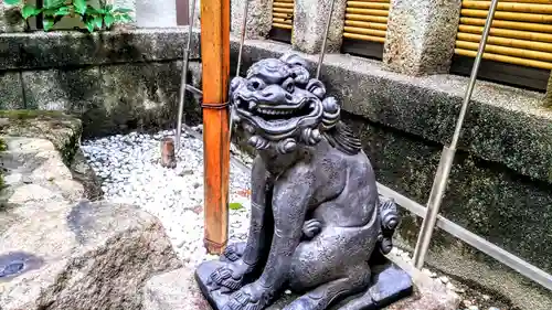 大池白龍大神の狛犬