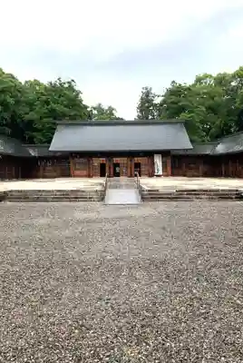 滋賀県護国神社の本殿・本堂