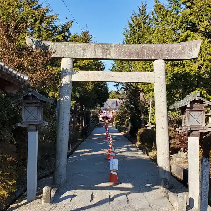 美波多神社の鳥居