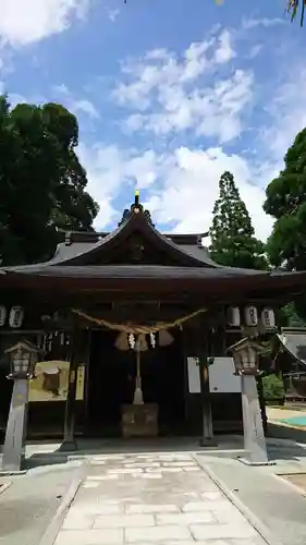 佐俣阿蘇神社の本殿