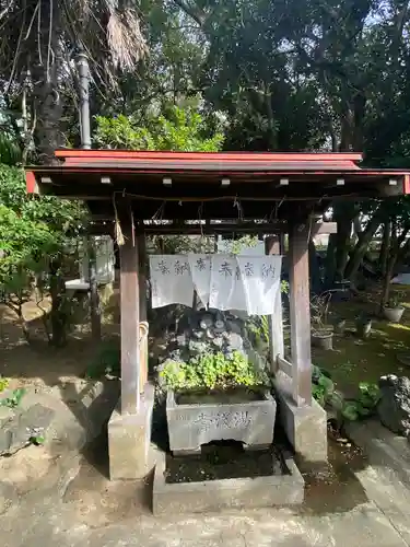 厳嶋神社の手水舎