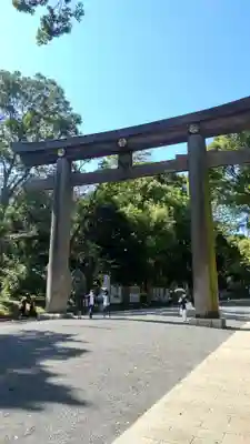 明治神宮の鳥居