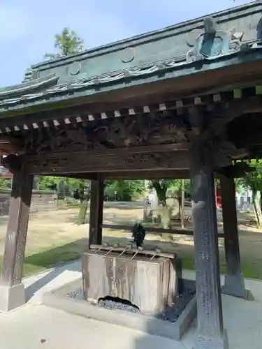 総願寺の手水舎